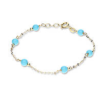 bracelet enfant Avec perles Or 18 kt bijou GioiaPura Oro 750 GP-S235443