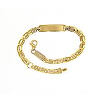 bracelet enfant Avec Plaque Or 18 kt bijou GioiaPura Oro 750 GP-S204837