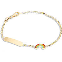 bracelet enfant Avec Plaque Or 18 kt bijou GioiaPura Oro 750 GP-S213983