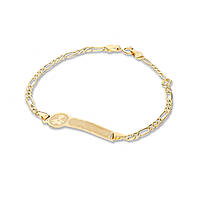 bracelet enfant Avec Plaque Or 18 kt bijou GioiaPura Oro 750 GP-S223859