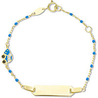 bracelet enfant Avec Plaque Or 9 kt bijou GioiaPura Oro 375 GP9-S254084