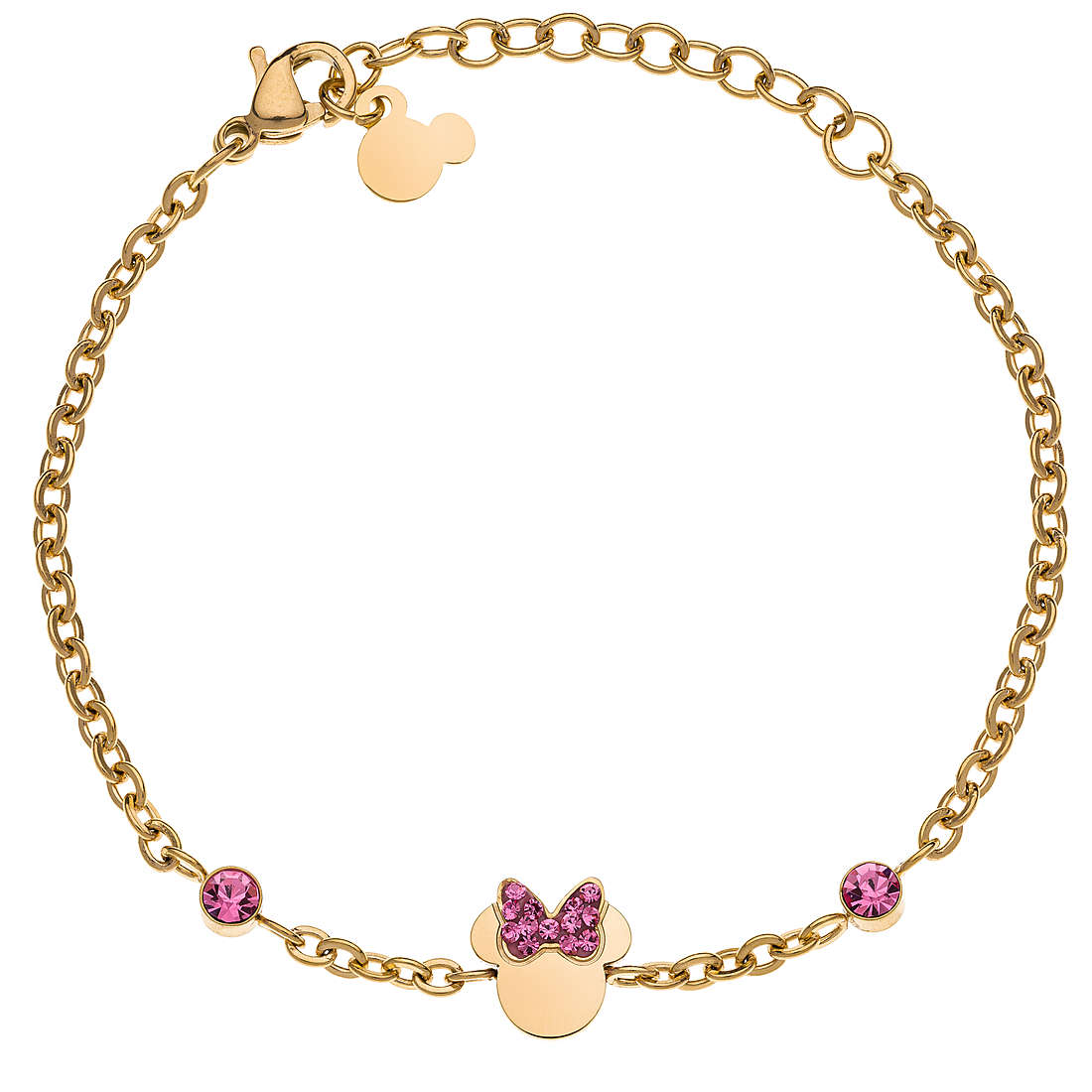 bracelet enfant bijoux Disney Mickey and Minnie B600588YRPL-B.CS