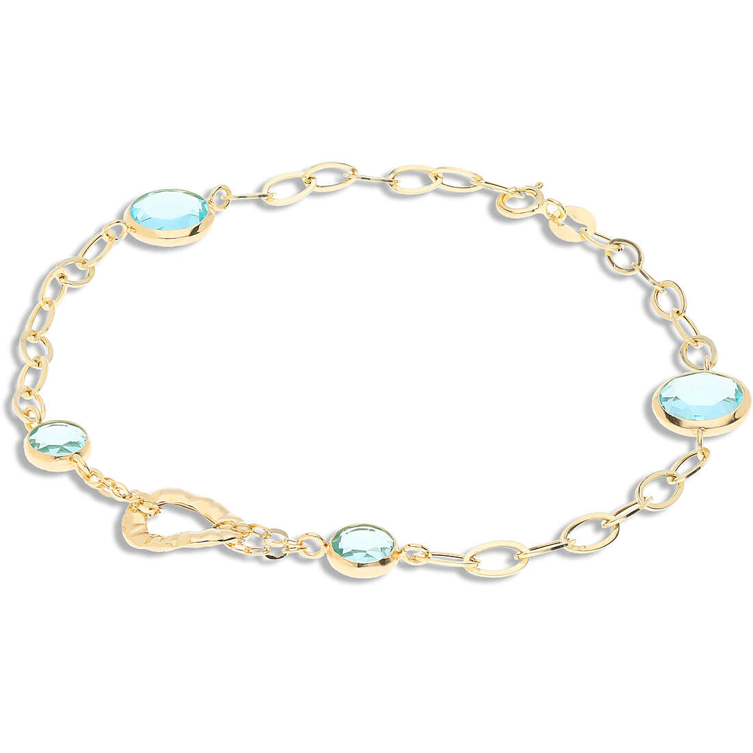 bracelet femme Avec Charms Or 18 kt bijou GioiaPura Oro 750 GP-S214767