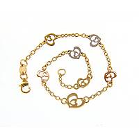 bracelet femme Avec Charms Or 18 kt bijou GioiaPura Oro 750 GP-S230474