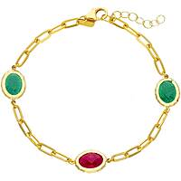 bracelet femme Avec Charms Or 18 kt bijou GioiaPura Oro 750 GP-S251446