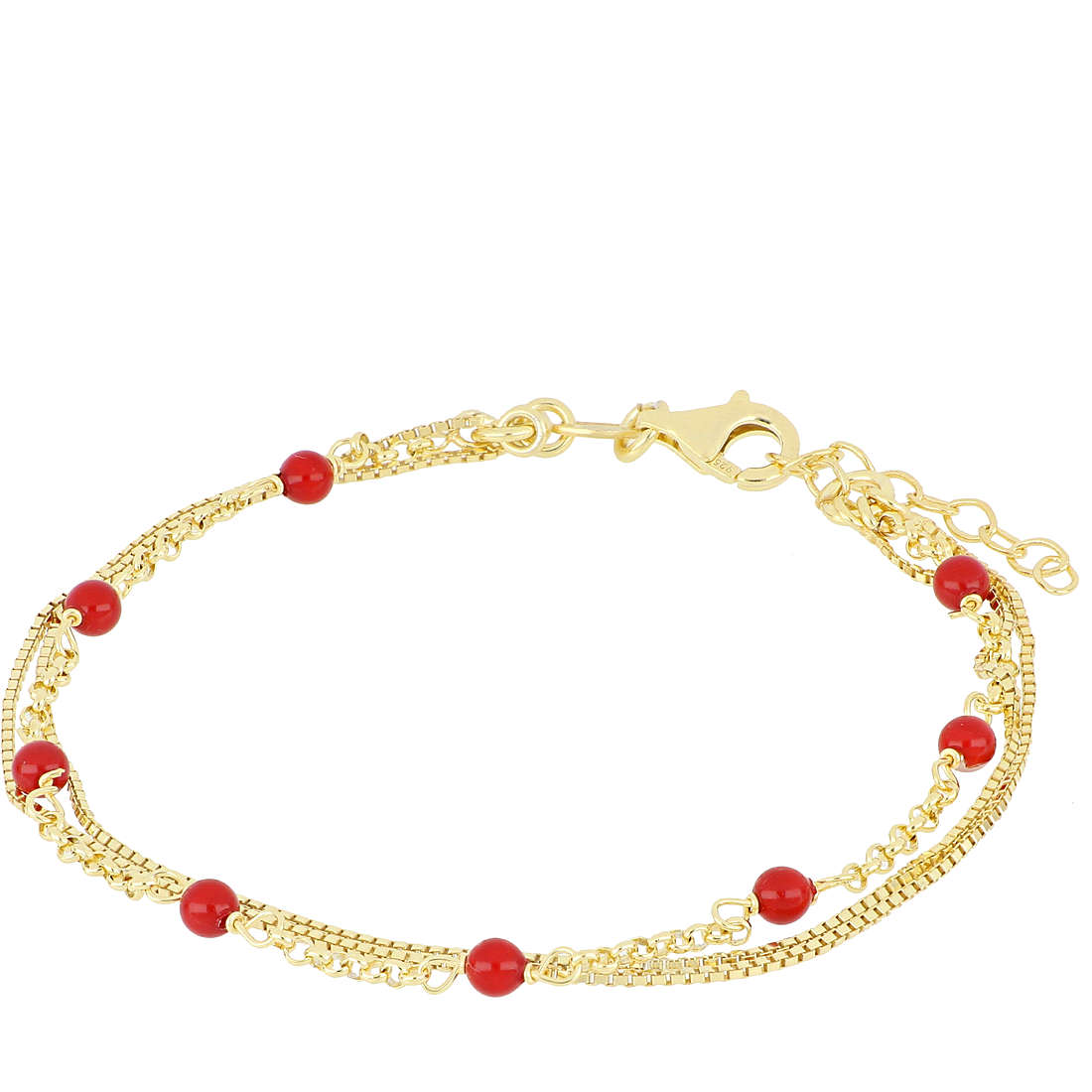 bracelet femme Avec perles Argent 925 bijou GioiaPura GYBARW0773-GRE