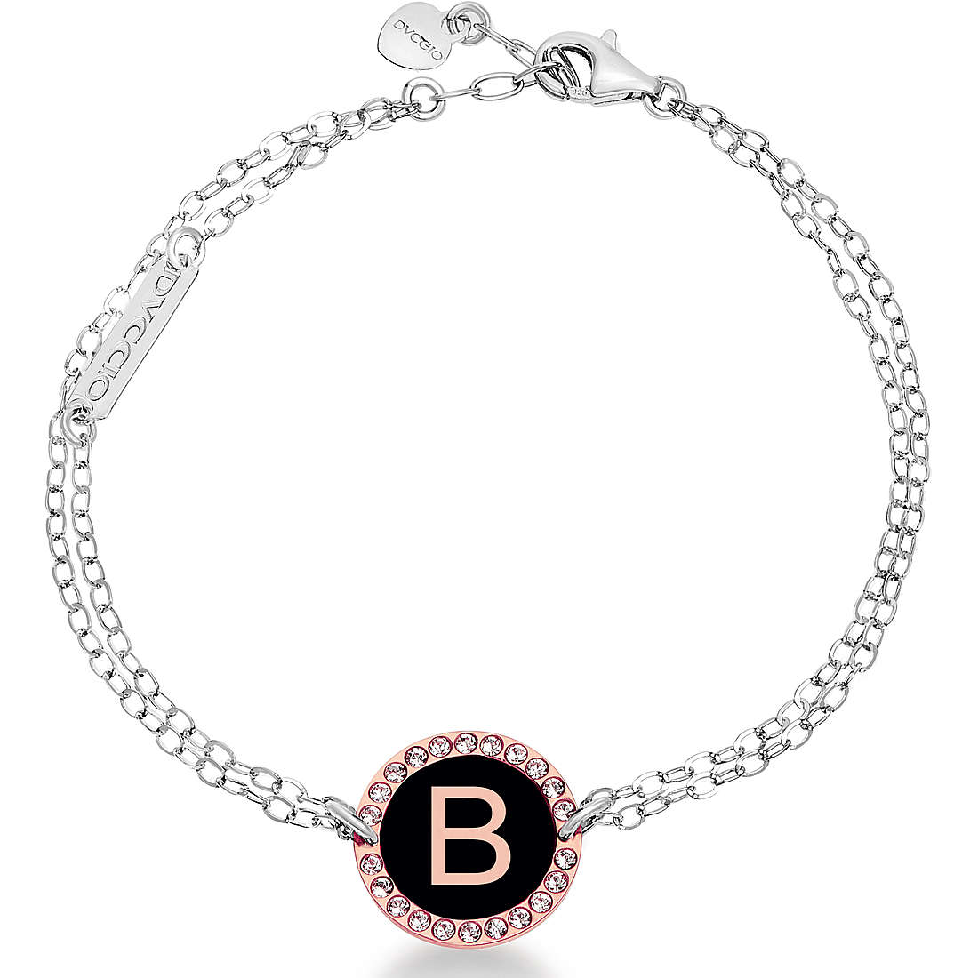 bracelet femme bijoux Dvccio My Letters BCOR1047AG2C-b