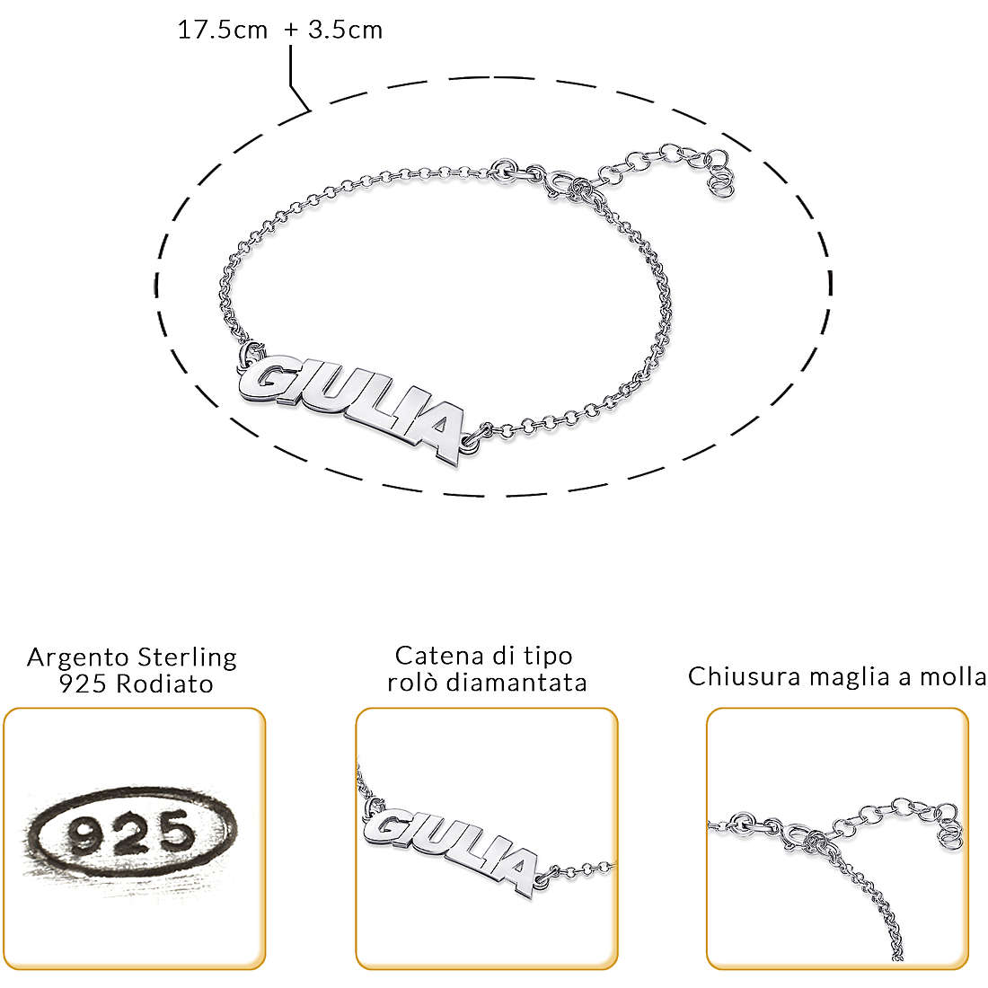 bracelet femme bijoux GioiaPura Nominum GYXBAR0135-1