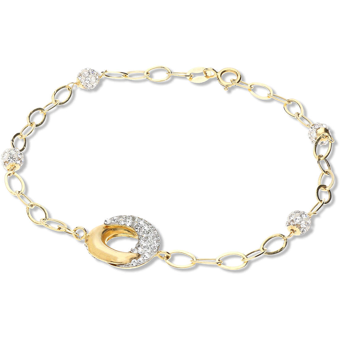 bracelet femme bijoux GioiaPura Oro 750 GP-S170477