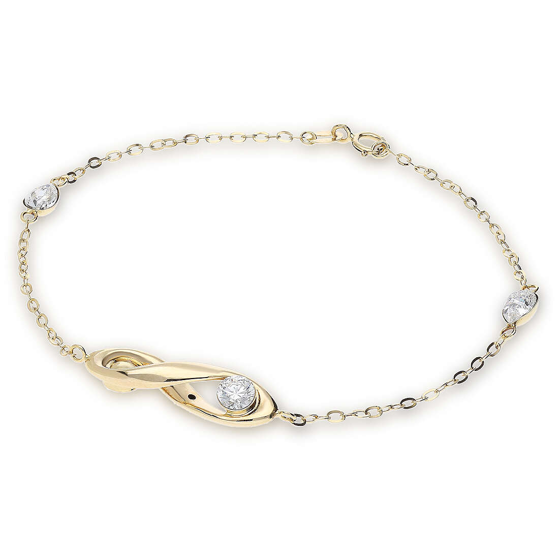 bracelet femme bijoux GioiaPura Oro 750 GP-S202567