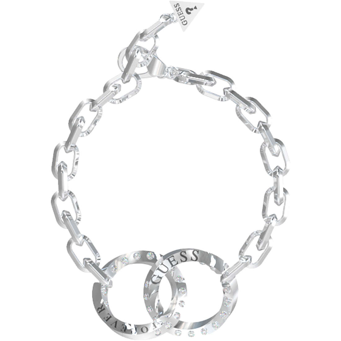 bracelet femme bijoux Guess Forever LinkU JUBB02184JWRHL