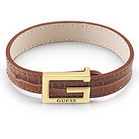bracelet femme bijoux Guess Leather Glam JUBB01216JWYGCNT/U