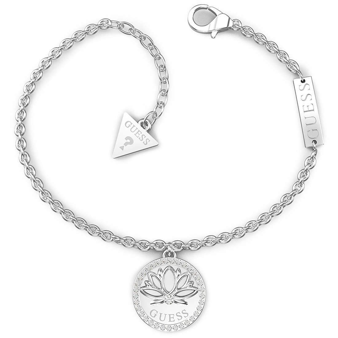 bracelet femme bijoux Guess Lotus JUBB01349JWRHS