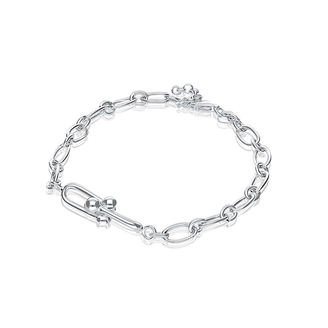 bracelet femme Gourmette Argent 925 bijou GioiaPura GYBARW0880-AG
