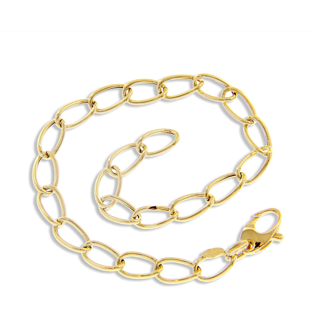 bracelet femme Gourmette Or 18 kt bijou GioiaPura Oro 750 GP-S228462