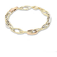 bracelet femme Gourmette Or 18 kt bijou GioiaPura Oro 750 GP-S242148