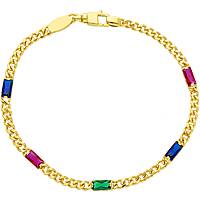 bracelet femme Gourmette Or 18 kt bijou GioiaPura Oro 750 GP-S250791