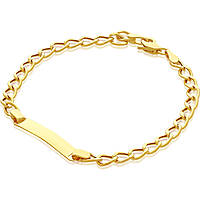 bracelet femme Gourmette Or 9 kt bijou GioiaPura Oro 375 GP9-S161669MT1