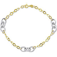 bracelet femme Gourmette Or 9 kt bijou GioiaPura Oro 375 GP9-S166802