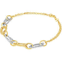 bracelet femme Gourmette Or 9 kt bijou GioiaPura Oro 375 GP9-S178006
