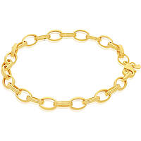 bracelet femme Gourmette Or 9 kt bijou GioiaPura Oro 375 GP9-S244875