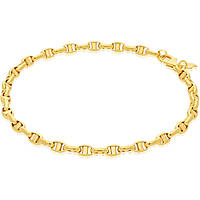 bracelet femme Gourmette Or 9 kt bijou GioiaPura Oro 375 GP9-S9VTS140GG19