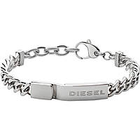 bracelet garçon bijou Diesel Steel DX0966040