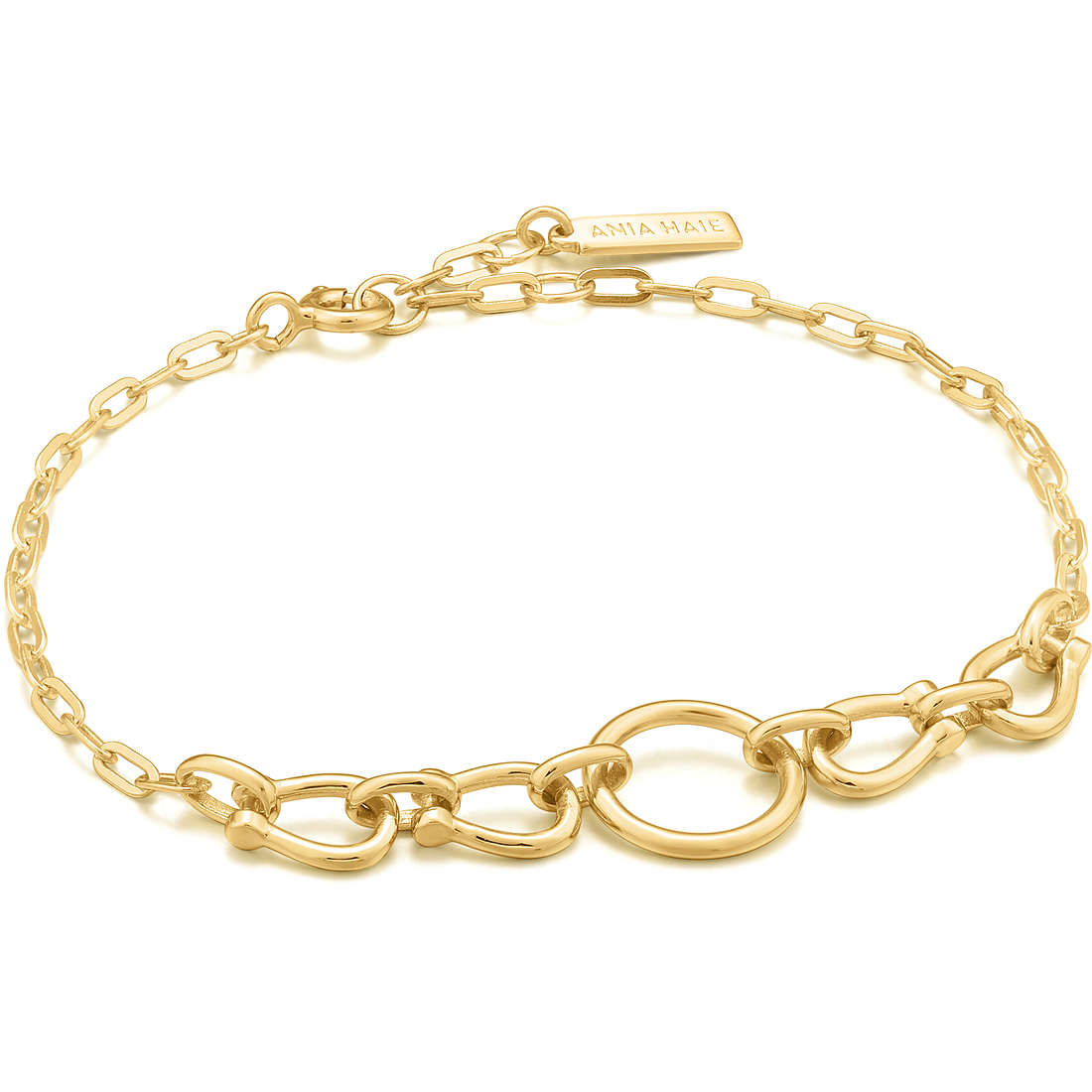 bracelet Gourmette femme Argent 925 bijou Ania Haie Chain Reaction B021-04G
