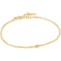 bracelet Gourmette femme Or 14kt bijou Ania Haie Gold Collection BAU001-03YG