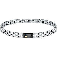 bracelet Gourmette homme Argent 925 bijou Maserati JM221ATY05
