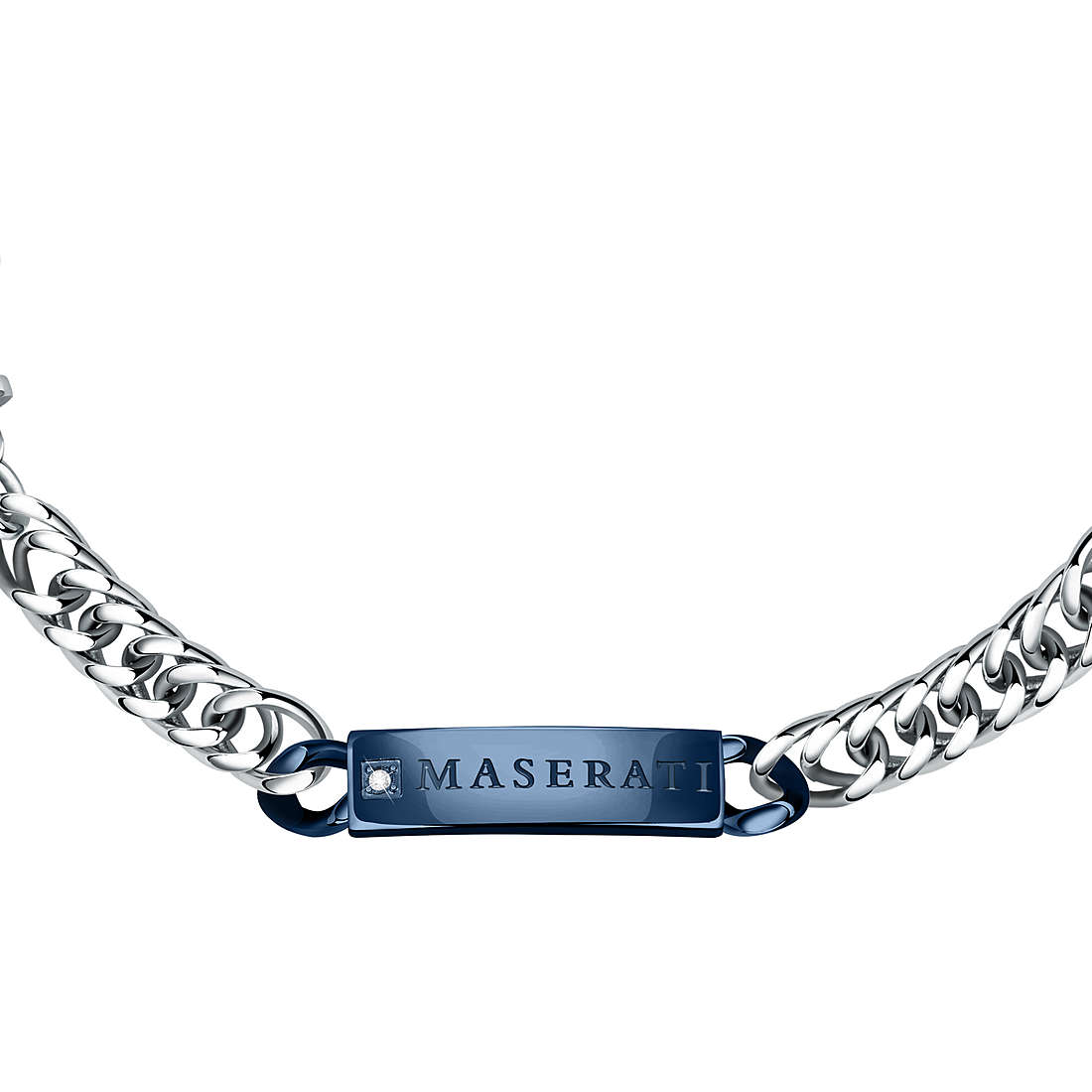bracelet Gourmette homme Argent 925 bijou Maserati JM221ATY09