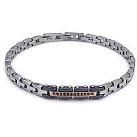 bracelet homme bijoux Boccadamo Man ABR636RN