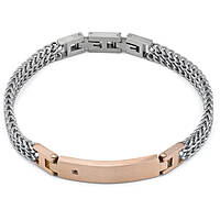 bracelet homme bijoux Boccadamo Man ABR688RS