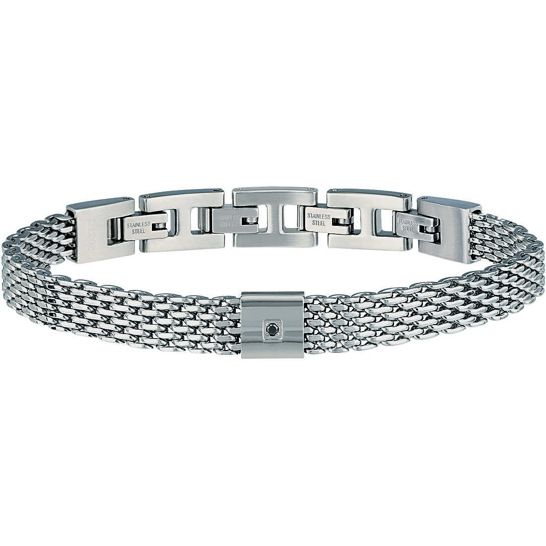 bracelet homme bijoux Breil Black Diamond TJ2954