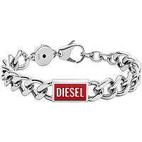 bracelet homme bijoux Diesel Steel DX1371040