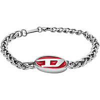 bracelet homme bijoux Diesel Steel DX1445040
