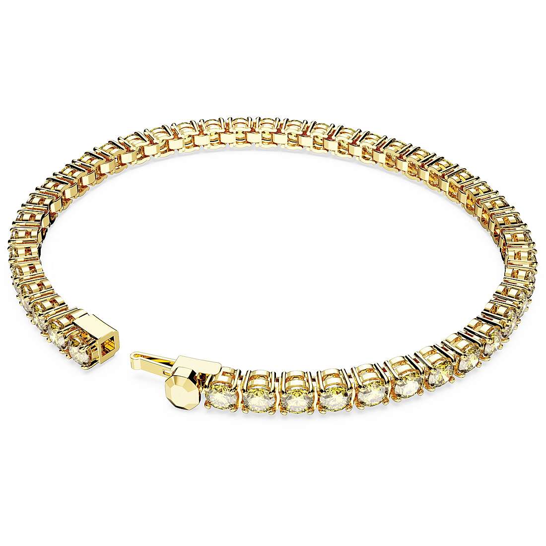bracelet Tennis femme Argent 925 bijou Swarovski Matrix 5648935