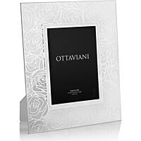 cadre en argent Ottaviani Rose 6011A