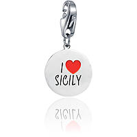 charm femme bijoux Luca Barra I Love Sicily CH172