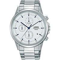 chronographe montre Acier Cadran Blanc homme Urban RM371HX9