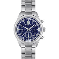 chronographe montre Acier Cadran Bleu homme EW0567