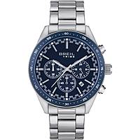 chronographe montre Acier Cadran Bleu homme Fast EW0572