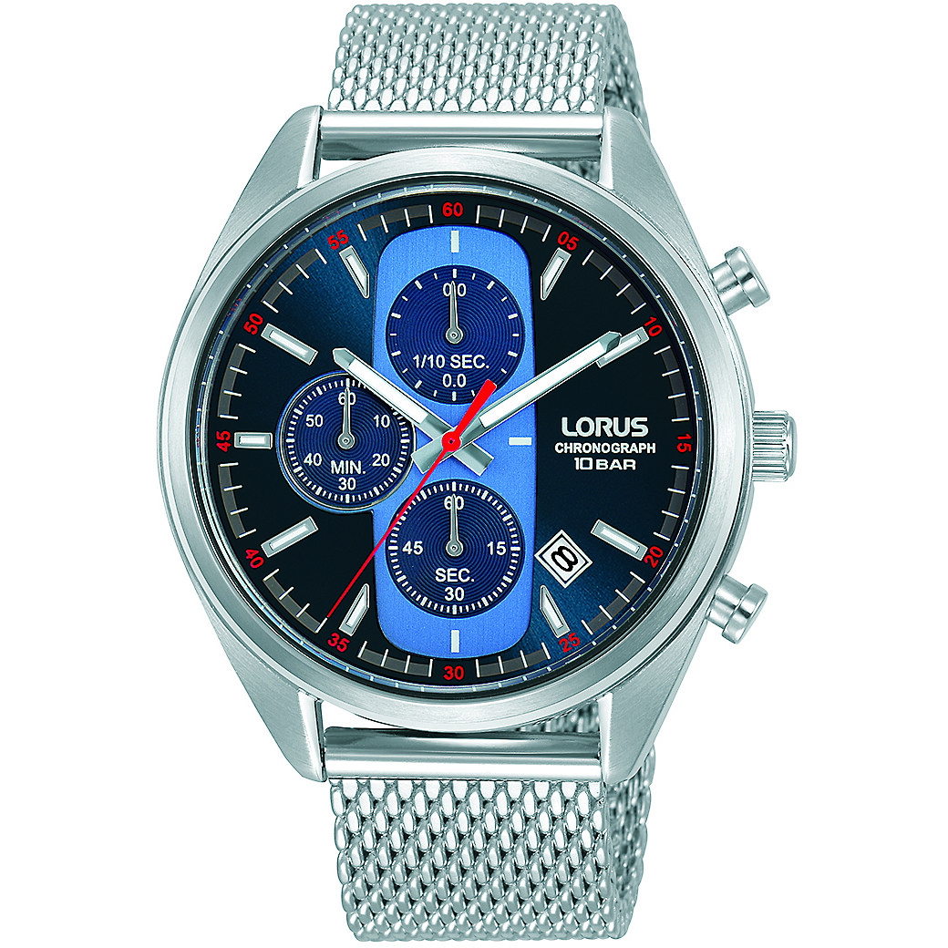 chronographe montre Acier Cadran Bleu homme RM353GX9