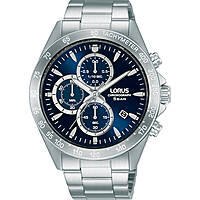 chronographe montre Acier Cadran Bleu homme Sport RM365GX9
