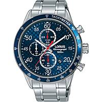 chronographe montre Acier Cadran Bleu homme Sports RM329EX9