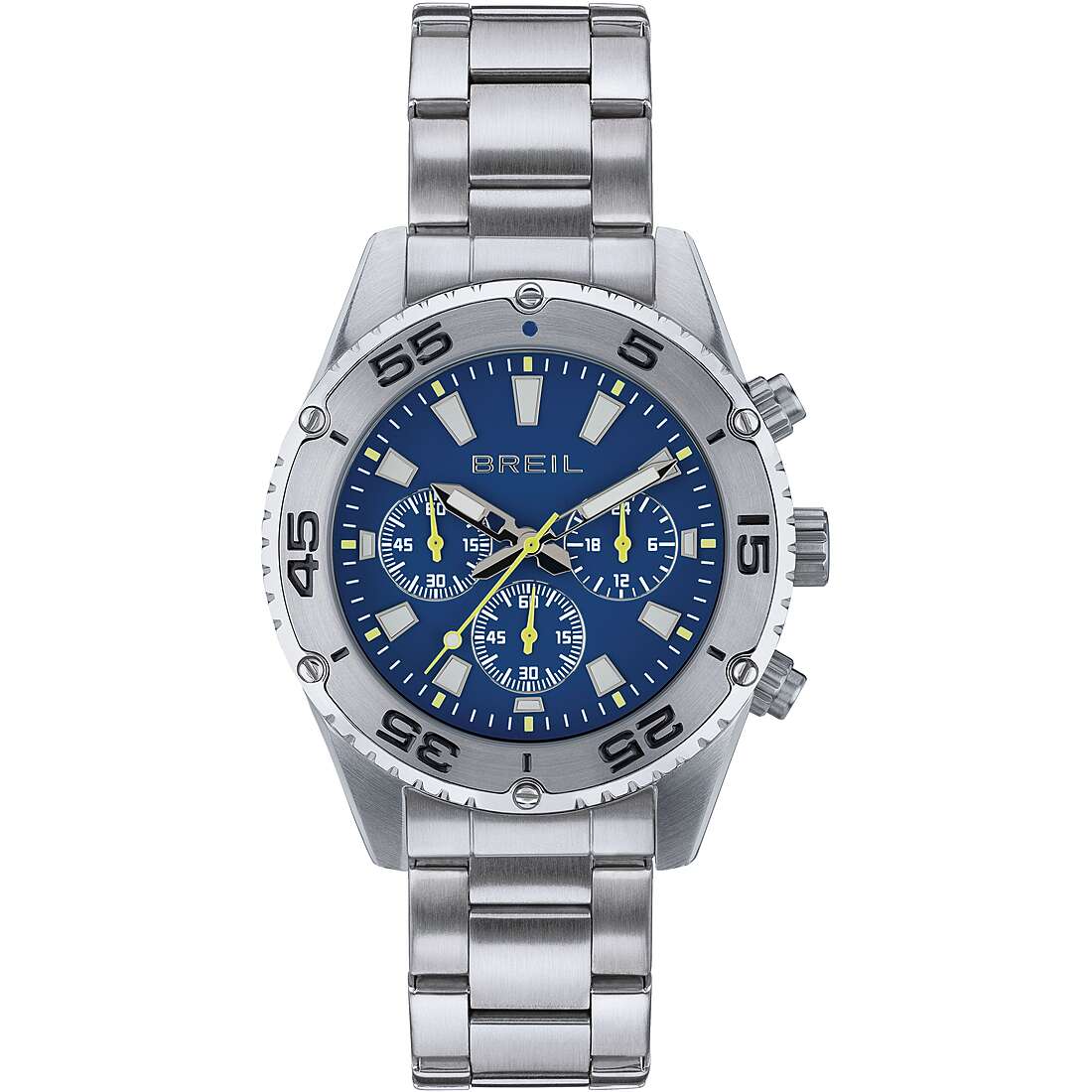 chronographe montre Acier Cadran Bleu homme Sprinter TW1998