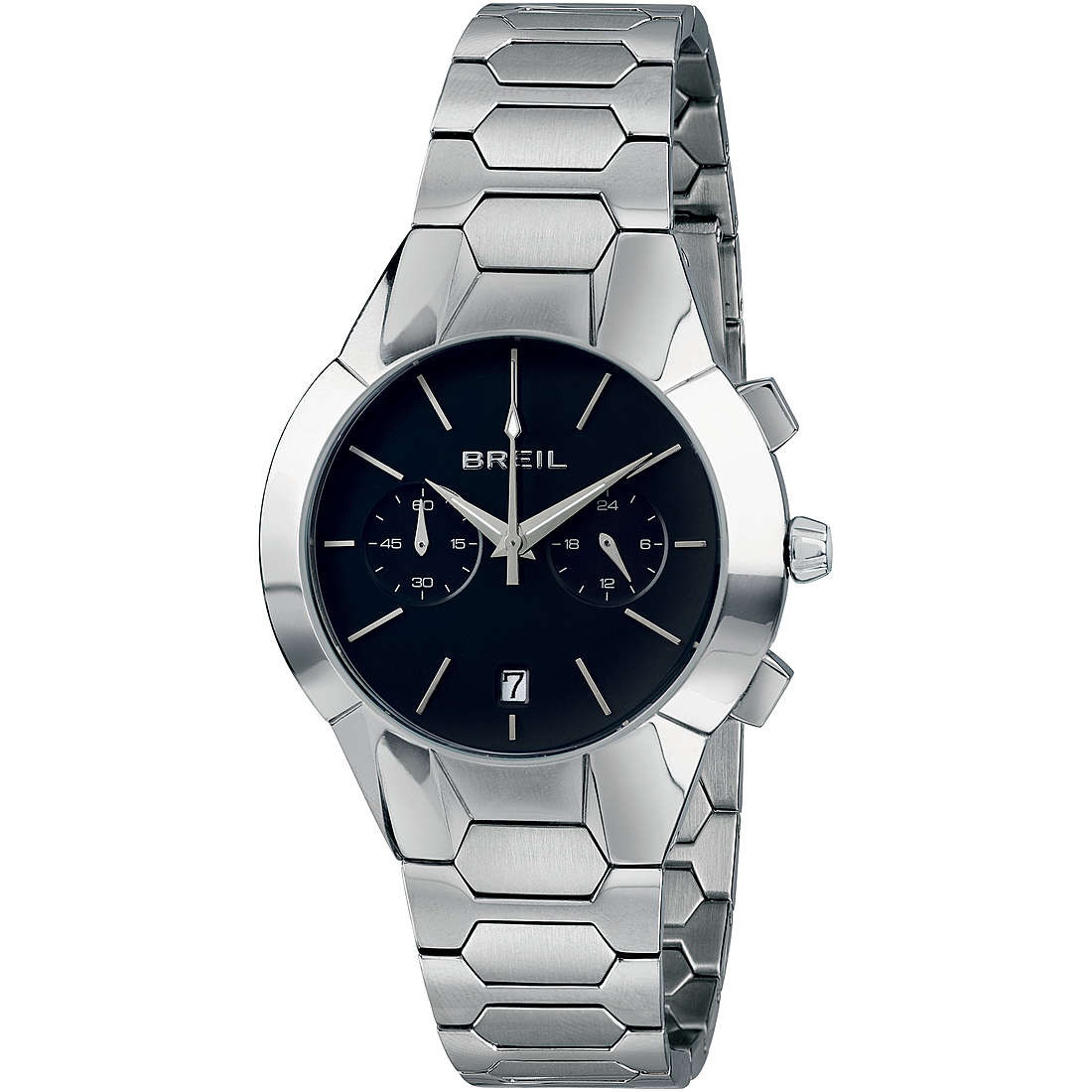chronographe montre Acier Cadran Noir femme New One TW1850