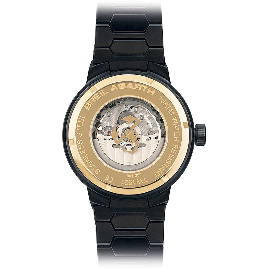 chronographe montre Acier Cadran Noir homme Abarth TW1921