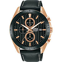 chronographe montre Acier Cadran Noir homme Sport RM308HX9