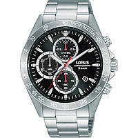 chronographe montre Acier Cadran Noir homme Sport RM363GX9